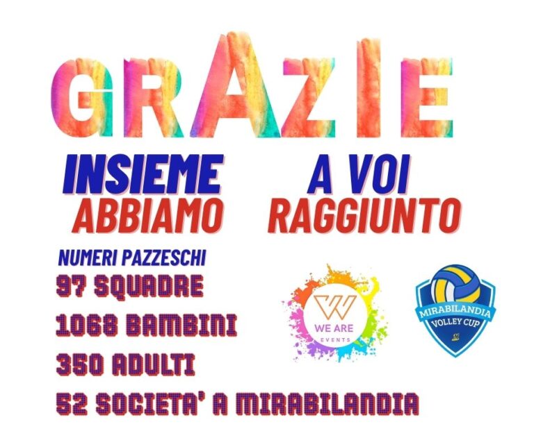 mira volley cup grazie